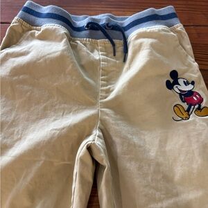 Disney Mickey Mouse Kids Tan Capris